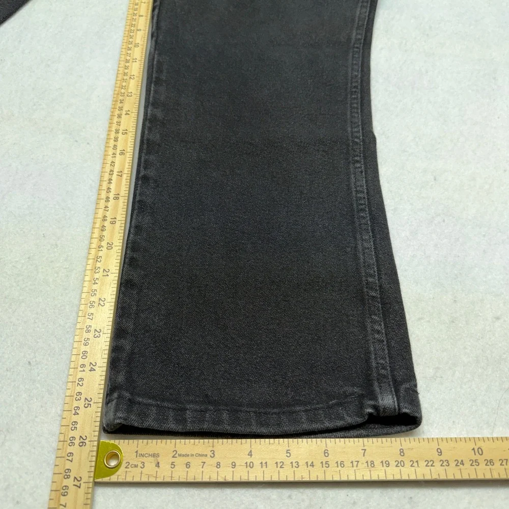 Vintage Wrangler 938BLK Cowboy Cut Jeans‎ Denim Western Faded Black Mens 38x34